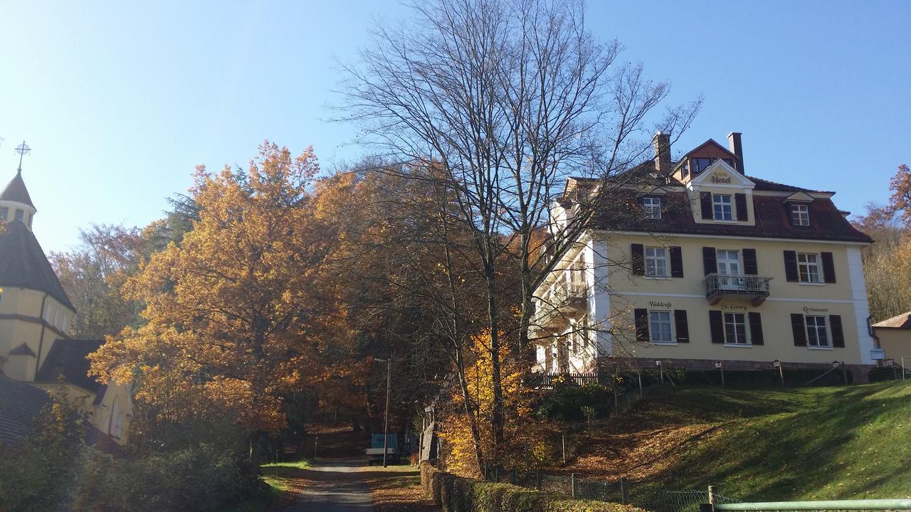 Rhoen Hotel Waldcafe St. Georg Staatsbad Brückenau Zewnętrze zdjęcie