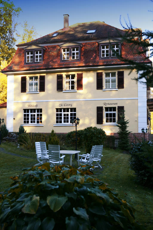 Rhoen Hotel Waldcafe St. Georg Staatsbad Brückenau Zewnętrze zdjęcie