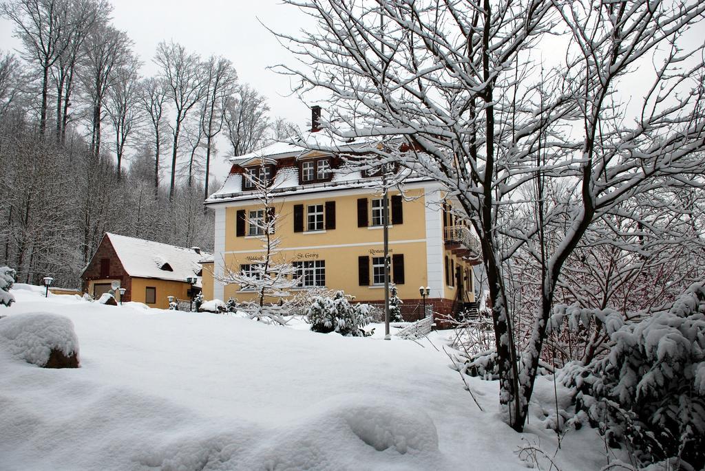 Rhoen Hotel Waldcafe St. Georg Staatsbad Brückenau Zewnętrze zdjęcie
